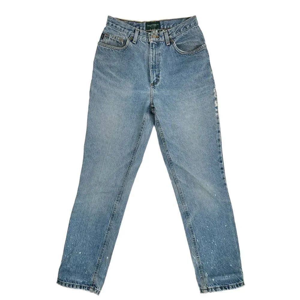 Lauren Ralph Lauren Womens Petite 6 Jeans Straight Leg